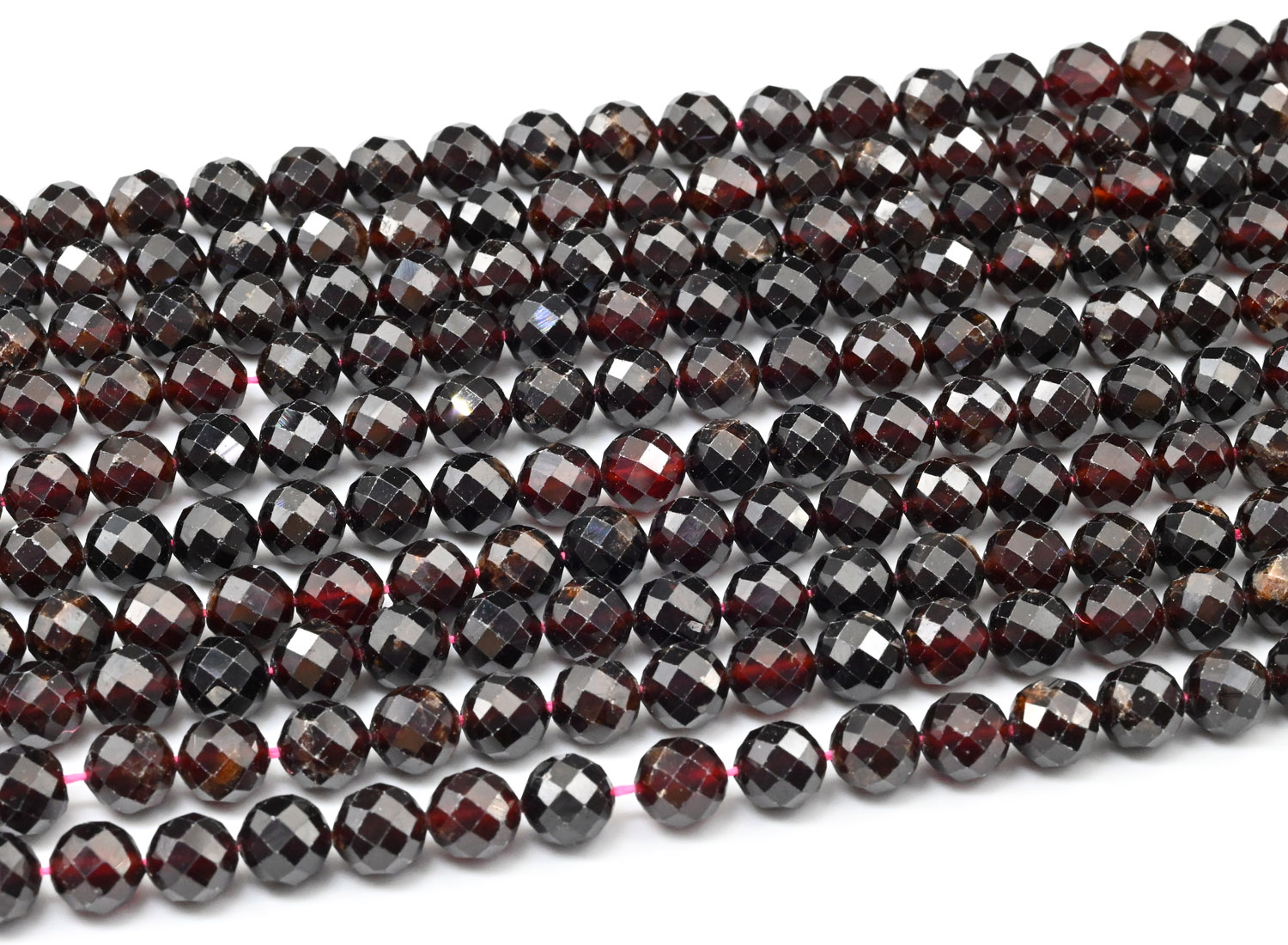 бшо8-г Гранат шар огранка 8мм, шт