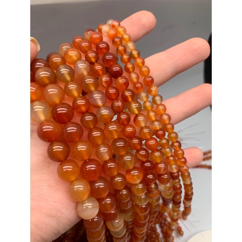 11452-10 Сердолик шар 10мм, 37см