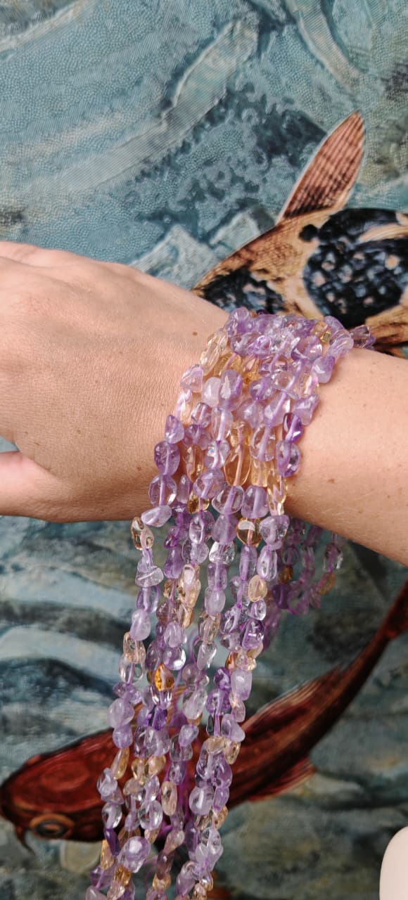 22127 Аметрин галтовка 6-9см, 38см