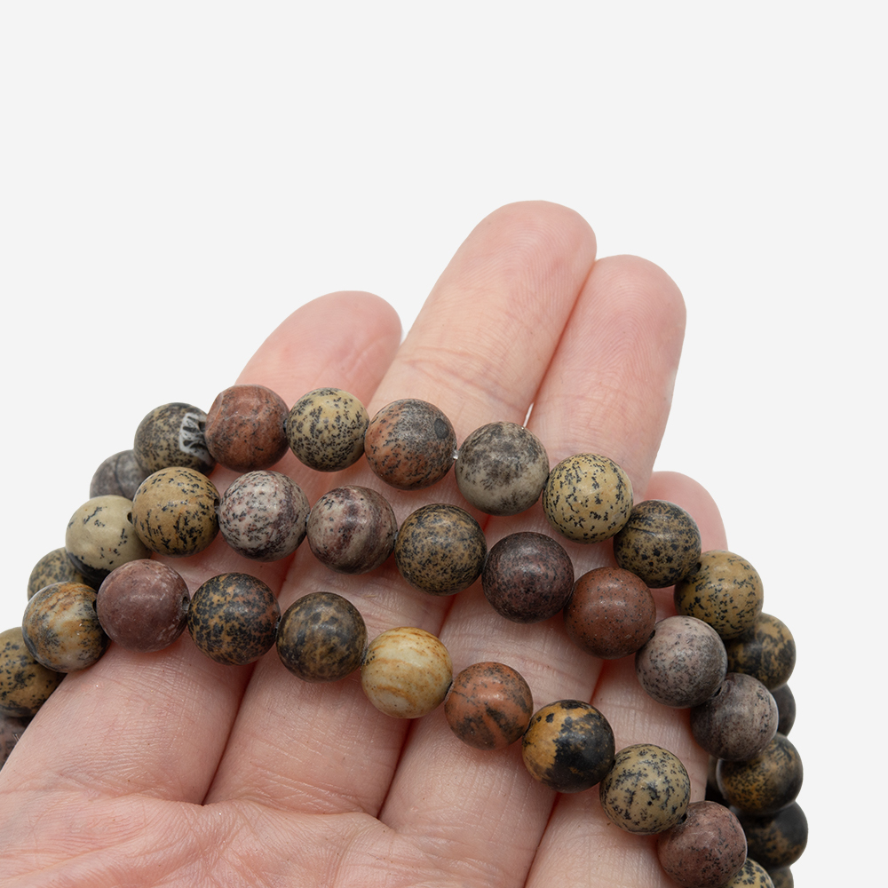 4160-88 Яшма чохуа (известняк) шар 8,8мм, 38см