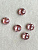 6430-lt.rose shim8 Кристалл "Круг" light rose shimmer 8мм, розовый с переливом
