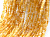 25124-3 Цитрин нат. шар огранка 3мм, нить 39см