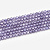 ц4-л Цирконий (фианит) "Лаванда" ювелирной огранки 4мм, 40см 